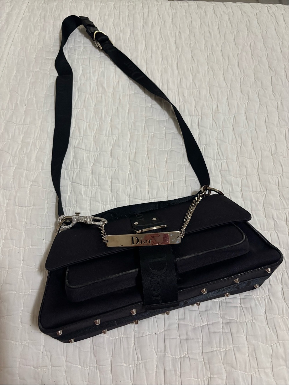 2003 Christian Dior “Hardcore” shoulder bag designed by John Galliano